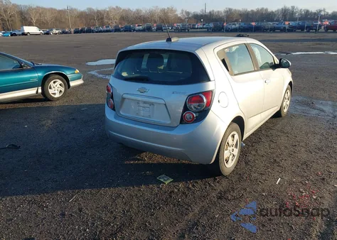 2015 Chevrolet Sonic Ls Auto from USA, damaged, VIN 1G1JA6SH9F4177714
